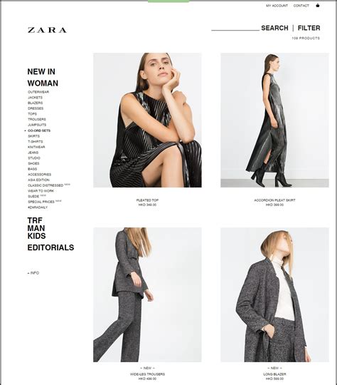 zara online shopping.